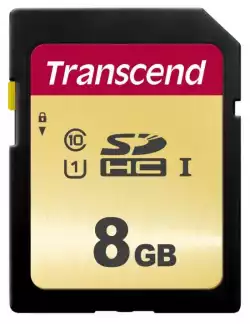 Transcend 8GB SD Card UHS-I U1, MLC