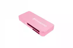 Transcend SD/microSD Card Reader, USB 3.0/3.1 Gen 1, Pink