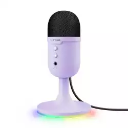 TRUST GXT234P Yunix, USB Microphone, Purple                          