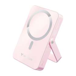 Verbatim Charge "n" Go Power Bank with Stand Magnetic Wireless 10000mAh Pink