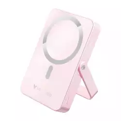 Verbatim Charge "n" Go Power Bank with Stand Magnetic Wireless 10000mAh Pink