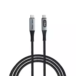 Verbatim Sync & Charge USB-C to USB-C 240W 40 Gbps Display 120 cm