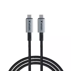 Verbatim Sync & Charge USB-C to USB-C 240W 40 Gbps 120 cm