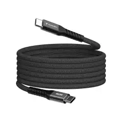 Verbatim Sync & Charge USB-C to USB-C 60W Magnetic 120 cm - Black