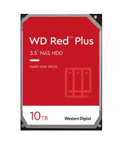 WD Red Plus 10TB SATA 6Gb/s 3.5inch 256MB cache 7200Rpm Internal HDD Bulk