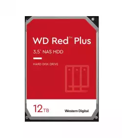WD Red Plus 12TB SATA 6Gb/s 3.5inch 256MB cache 7200Rpm Internal HDD Bulk