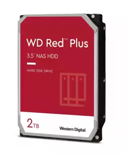 Western Digital Red 2TB Plus ( 3.5", 128MB, 5400 RPM, SATA 6Gb/s )