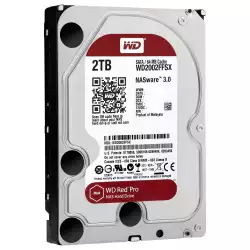 WD Red Pro 2TB SATA 6Gb/s 64MB Cache Internal 8.9cm 3.5inch 24x7 7200rpm optimized for SOHO NAS systems 1-24 Bay HDD Bulk