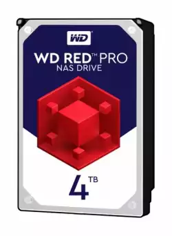 HDD Desktop WD Red Pro (3.5'', 4TB, 256MB, 7200 RPM, SATA 6 Gb/s)