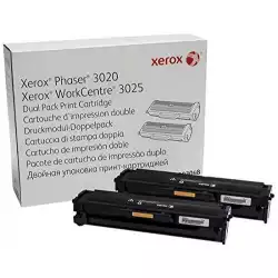 Xerox Phaser 3020 / WorkCentre 3025 Dual Pack Print Cartridge                          