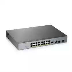 ZyXEL GS1350-18HP, 18 Port managed CCTV PoE switch, long range, 250W                          