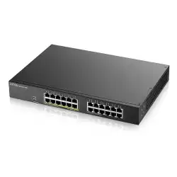 ZyXEL GS1900-24, 24-port GbE L2, 12 Port PoE Smart Switch, rackmount, 130 Watt