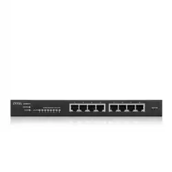 ZyXEL GS1915-8, 8-port GbE Smart hybrid mode Switch, standalone or NebulaFlex Cloud, desktop, fanless                          