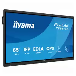 Дисплей IIYAMA TE6515A-B2AG, 64.5 inch VA panel, Google EDLA, AG, 3840x2160, 550cd/m2, 5000:1, 6.5ms, DeepContrast-IR++, 2x HDMI, DP, USB-C, RS232c, LAN, 4x USB, USB-C out, HDMI out, Mic, Speakers, OPS slot, Android 14, WiFi, BT, Octa Core, Black