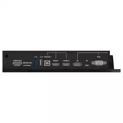 Дисплей IIYAMA TE8612MIS-B4AG, 85.6" IPS panel, Google EDLA, AG, UHD 3840 x 2160, 400cd/m2, 1200:1, 6.5ms, PureTouch- IR, VGA, 2x HDMI, DP, 2x USB-C, RS232c, 2x LAN, 4x USB, HDMI out, IR, Speakers, Octa Core, 8GB, 128GB, Android 14, WiFi-6, BT, iiWare 13E, OPS slot, VESA, Black