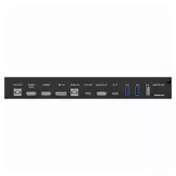 Дисплей IIYAMA TE8615A-B2AG, 85.6 inch IPS panel, Google EDLA, AG, 3840x2160, 550cd/m2, 1200:1, 8ms, DeepContrast-IR++, 2x HDMI, DP, USB-C, RS232c, LAN, 4x USB, USB-C out, HDMI out, Mic, Speakers, OPS slot, Android 14, WiFi, BT, Octa Core, Black