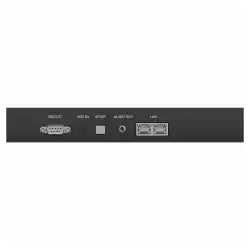 Дисплей IIYAMA TE8615A-B2AG, 85.6 inch IPS panel, Google EDLA, AG, 3840x2160, 550cd/m2, 1200:1, 8ms, DeepContrast-IR++, 2x HDMI, DP, USB-C, RS232c, LAN, 4x USB, USB-C out, HDMI out, Mic, Speakers, OPS slot, Android 14, WiFi, BT, Octa Core, Black