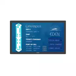 Дисплей Philips 55BDL3751T/00, 54.5" VA LED panel, 16:9, AG, AF, UHD 3840x2160, 450cd/m2, 5000:1, 8ms, PCAP technology, Android 13, QC Cortex A55, 4GB, 32GB, 2x HDMI, DP, USB-C, micro USB, 2x USB, LAN, RS232, WiFi, BT, Speakers, 24/7, Portrait, Tilt, Wave ready, SmartPower, VESA, Black