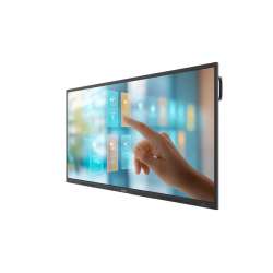 Дисплей Philips 65BDL4252E/00, 65 inch, IPS panel, AG, 0-gap Infrared touch, UHD 3840x2160, 400cd/m2, 1200:1, 8ms, Octa Core 4x A73 + 4x A53, 8GB, 128GB, Android 14, VGA, 3x HDMI, DP, USB-C, 4x USB, LAN, RS232C, HDMI out, OPS, Speakers, 18/7, VESA, Black