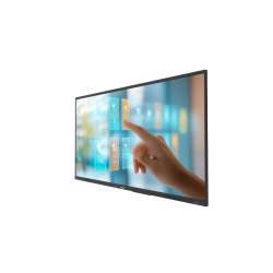 Дисплей Philips 75BDL4252E/00, 75 inch, IPS panel, AG, 0-gap Infrared touch, UHD 3840x2160, 400cd/m2, 1200:1, 8ms, Octa Core 4x A73 + 4x A53, 8GB, 128GB, Android 14, VGA, 3x HDMI, DP, USB-C, 4x USB, LAN, RS232C, HDMI out, OPS, Speakers, 18/7, VESA, Black