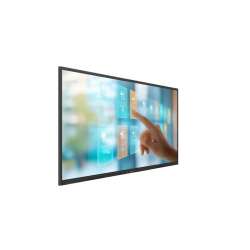Дисплей Philips 75BDL4252E/00, 75 inch, IPS panel, AG, 0-gap Infrared touch, UHD 3840x2160, 400cd/m2, 1200:1, 8ms, Octa Core 4x A73 + 4x A53, 8GB, 128GB, Android 14, VGA, 3x HDMI, DP, USB-C, 4x USB, LAN, RS232C, HDMI out, OPS, Speakers, 18/7, VESA, Black