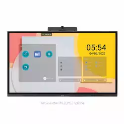 Дисплей SHARP 60005557 PN-L652B 65", VA Panel, AntiGlare, 16:9, 3840x2160, 400cd/m2, 4000:1, 6.5ms, Precision multi- touch up to 20 touches, Android 9.0 OS, Arm Cortex-A73, 4GB, 32GB, BT 5.0, WLAN, OPS Slot, VGA, USB-C, 3x HDMI, LAN, 5x USB, RS232, 16/7, Speakers, VESA, Black
