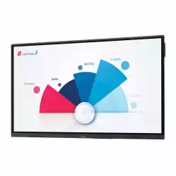 Дисплей SHARP 60005557 PN-L652B 65", VA Panel, AntiGlare, 16:9, 3840x2160, 400cd/m2, 4000:1, 6.5ms, Precision multi- touch up to 20 touches, Android 9.0 OS, Arm Cortex-A73, 4GB, 32GB, BT 5.0, WLAN, OPS Slot, VGA, USB-C, 3x HDMI, LAN, 5x USB, RS232, 16/7, Speakers, VESA, Black