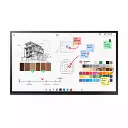 Дисплей SHARP 60005933 PN-LA752, 75", IPS Panel, AG, InGlass M5 touch technology, 4K UHD 3840x2160, 500cd/m2, 1200:1,8ms, 24/7, Face Up, Portrait, 2x HDMI. DP, USB-C, LAN, 2x USB, HDMI Out, DP Out, PiP/PbP, SDM Slot, CM Slot, VESA, Black