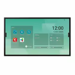 Дисплей SHARP 60006140 LM431, 43", Infrared multi touch, VA panel, 4K UHD 3840 x 2160, 500cd/m2, 8ms, 4000:1, HDR, Android 14, 4GB RAM, 32GB Storage, Arm Cortex Octa Core, 18/7, 3x HDMI, USB-C, LAN, 3x USB 3.0, RS232, Speakers, BT, WLAN, Portrait, Tilt, VESA 400, Black
