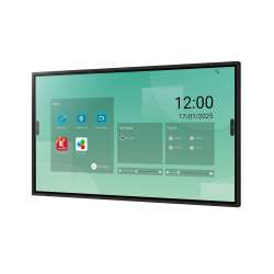 Дисплей SHARP 60006140 LM431, 43", Infrared multi touch, VA panel, 4K UHD 3840 x 2160, 500cd/m2, 8ms, 4000:1, HDR, Android 14, 4GB RAM, 32GB Storage, Arm Cortex Octa Core, 18/7, 3x HDMI, USB-C, LAN, 3x USB 3.0, RS232, Speakers, BT, WLAN, Portrait, Tilt, VESA 400, Black