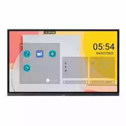 Дисплей SHARP PN-L652B 65", VA Panel, AntiGlare, 16:9, 3840x2160, 400cd/m2, 4000:1, 6.5ms, Precision multi- touch up to 20 touches, Android 9.0 OS, Arm Cortex-A73, 4GB, 32GB, BT 5.0, WLAN, OPS Slot, VGA, USB-C, 3x HDMI, LAN, 5x USB, RS232, 16/7, Speakers, VESA, Black, PNL652B