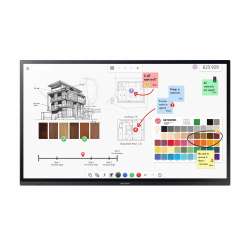 Дисплей SHARP PN-LA652, 65", IPS Panel, AG, InGlass M5 touch technology, 4K UHD 3840x2160, 450cd/m2, 1200:1,8ms, 24/7, Face Up, Portrait, 2x HDMI. DP, USB-C, LAN, USB, HDMI Out, DP Out, PiP/PbP, SDM Slot, CM Slot, VESA, Black, PNLA652