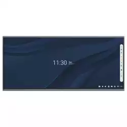 Дисплей ViewSonic IFP105UW, 105", VA DLED panel, AG, 21:9, WUHD 5120x2160, 400cd/m2, 4000:1, 6.5ms, Ultra Fine Touch, Android 13, Octa-Core CPU, 8GB, 128GB, 4x HDMI, DP, RS232, LAN, 2x USB-C, 6x USB, HDMI Out, SPDIF, Speakers, OPS and WiFi slots, VESA 1000x400, Black