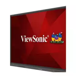 Дисплей ViewSonic IFP55G1, 55" DLED panel, Ultra Fine Touch Technology, 16:9, 4K UHD 3840x2160, 450cd/m2, 1200:1, 8ms, Slim bezel, All-in-one USB port, Light Sensor, VGA, 3x HDMI, RS232, LAN, USB-C, 6x USB, OPS slot, Speakers, Top Camera Plate, VESA, Black