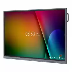 Дисплей ViewSonic IFP6533-G, 65" IPS LED panel, AG, Ultra Fine Touch, 16:9, 4K UHD 3840x2160, 8ms, 450cd/m2, 5000:1, Quad- core ARM Cortex, 8GB, 128GB storage, VGA, 3x HDMI, RS232, LAN, USB-C, 5x USB-A, HDMI Out, SPDIF, Android 13, Speakers, OPS slot, myViewBoard, VESA, Grey/Black