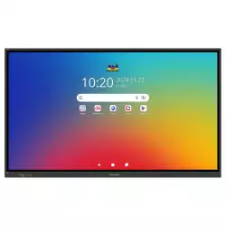 Дисплей ViewSonic IFP6534, 65" TFT DLED panel, AG, Ultra Fine Touch, 16:9, 4K UHD 3840x2160, 8ms, 450cd/m2, 5000:1, Quad- core, 8GB, 128GB storage, VGA, 3x HDMI, DP, RS232, 2x LAN, 2x USB-C, 5x USB-A, HDMI Out, SPDIF, micro SD, Speakers, Android 14 EDLA, OPS slot, VESA, Black
