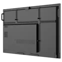 Дисплей ViewSonic IFP6551, 65", TFT LCD panel, EDLA-Certified, 50-pts Infrared touch, UHD 3840x2160, AG+AF, 500cd/m2, 1200:1, 6.5ms, Octa-Core CPU, 16GB, 128GB storage, VGA, 4x HDMI, DP, 2x LAN, RS232, HDMI out, 3x USB-C, 5x USB, SPDIF, OPS slot, Mic, NFC, Android 14, Speakers, VESA, Black