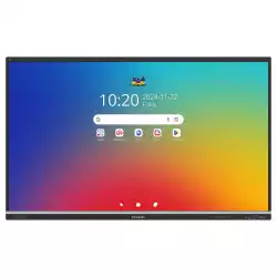 Дисплей ViewSonic IFP6551, 65", TFT LCD panel, EDLA-Certified, 50-pts Infrared touch, UHD 3840x2160, AG+AF, 500cd/m2, 1200:1, 6.5ms, Octa-Core CPU, 16GB, 128GB storage, VGA, 4x HDMI, DP, 2x LAN, RS232, HDMI out, 3x USB-C, 5x USB, SPDIF, OPS slot, Mic, NFC, Android 14, Speakers, VESA, Black