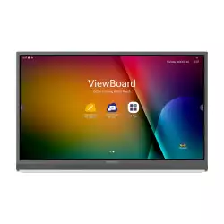 Дисплей ViewSonic IFP6552-2F, 65", IPS LED panel, AG, Ultra Fine Touch, 16:9, 4K UHD 3840x2160, 7ms, 400cd/m2, 5000:1, Octa-Core CPU, 8GB, 64GB, VGA, 3x HDMI, DP, RS232, 2x LAN, HDMI Out, SPDIF, 3x USB-C, 5x USB-A, MIC, Speakers, Android 13, OPS Slot, myViewBoard, VESA, Black, Certified under the Android Enterprise Device License Agreement (EDLA)