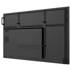 Дисплей ViewSonic IFP65G1, 65" DLED, Ultra Fine Touch Technology, 16:9, 4K UHD 3840x2160, 450cd/m2, 5000:1, 8ms, Slim bezel, All-in-one USB port, Light Sensor, VGA, 3x HDMI, RS232, LAN, USB-C, 6x USB, OPS slot, Speakers, Top Camera Plate, VESA, Black