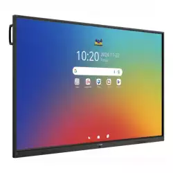 Дисплей ViewSonic IFP7535-1-1C, 75 inch, TFT panel, Google EDLA, Ultra Fine touch, 9H, AG, UHD 3840x2160, 450cd/m2, 5000:1, 6.5ms, Octa-Core, 8GB, 128GB, Android 16, VGA, 3x HDMI, DP, RS232, LAN, USB-C, USB, HDMI out, Speakers, OPS slot, VESA, Black