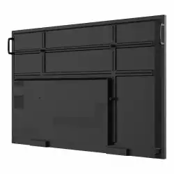 Дисплей ViewSonic IFP7550-5F, 75", IPS Panel, Ultra Fine touch technology, AG, 7H, 4K UHD 3840x2160, 400 cd/m2, 1200:1, 5000:1, ARM Cortex-A73*4 + A53*4, 8GB, 64GB, 3x HDMI, 6x USB, USB-C, RS232, LAN, SPDIF, HDMI Out, Android 11, OPS, WiFi Slot, Speakers, VESA, Top Camera Plate, Black