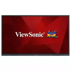 Дисплей ViewSonic IFP75G1, 75" DLED, Ultra Fine Touch Technology, 16:9, 4K UHD 3840x2160, 450cd/m2, 1200:1, 8ms, Slim bezel, All-in-one USB port, Light Sensor, VGA, 3x HDMI, RS232, LAN, USB-C, 6x USB, OPS slot, Speakers, Top Camera Plate, VESA, Black