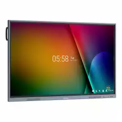 Дисплей ViewSonic IFP8633-G, 86" IPS LED panel, AG, Ultra Fine Touch, 16:9, 4K UHD 3840x2160, 8ms, 450cd/m2, 5000:1, Quad- core ARM Cortex, 8GB, 128GB storage, VGA, 3x HDMI, RS232, LAN, USB-C, 5x USB-A, HDMI Out, SPDIF, Android 13, Speakers, OPS slot, myViewBoard, VESA, Grey/Black