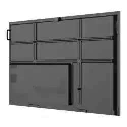 Дисплей ViewSonic IFP8651-3C, 86 inch, TFT panel, Google EDLA, Ultra Fine touch, 9H, AG, AF, UHD, 500cd/m2, 1200:1, 6.5ms, Octa-Core, 8GB, 128GB, Android 14, VGA, HDMI, DP, LAN, USB-C, USB, HDMI out, Speakers, 8-array microphone, OPS slot, NFC, SSO, Black