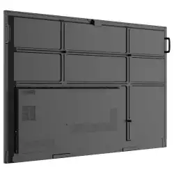 Дисплей ViewSonic IFP8651, 86", TFT LCD panel, EDLA-Certified, 50-pts Infrared touch, UHD 3840x2160, AG+AF, 500cd/m2, 1200:1, 6.5ms, Octa-Core CPU, 16GB, 128GB storage, VGA, 4x HDMI, DP, 2x LAN, RS232, HDMI out, 3x USB-C, 5x USB, SPDIF, OPS slot, Mic, NFC, Android 14, Speakers, VESA, Black