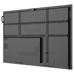 Дисплей ViewSonic IFP8651, 86", TFT LCD panel, EDLA-Certified, 50-pts Infrared touch, UHD 3840x2160, AG+AF, 500cd/m2, 1200:1, 6.5ms, Octa-Core CPU, 16GB, 128GB storage, VGA, 4x HDMI, DP, 2x LAN, RS232, HDMI out, 3x USB-C, 5x USB, SPDIF, OPS slot, Mic, NFC, Android 14, Speakers, VESA, Black