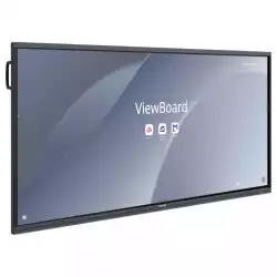 Дисплей ViewSonic IFP92UW, 92", TFT LED panel, 21:9, AG, AF, WUHD 5120x2160, 450cd/m2, 5000:1, 6.5ms, InfraRed touch, RK3588 Octa-Core, 8GB, 128GB, Microsoft Teams Rooms Front Row, 4x HDMI, DP, RS232, LAN, 7x USB, 2x USB-C, HDMI out, OPS slot, Android 13, Speakers, VESA, Black