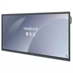 Дисплей ViewSonic IFP92UW, 92", TFT LED panel, 21:9, AG, AF, WUHD 5120x2160, 450cd/m2, 5000:1, 6.5ms, InfraRed touch, RK3588 Octa-Core, 8GB, 128GB, Microsoft Teams Rooms Front Row, 4x HDMI, DP, RS232, LAN, 7x USB, 2x USB-C, HDMI out, OPS slot, Android 13, Speakers, VESA, Black