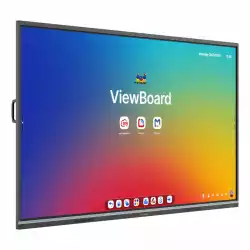 Дисплей ViewSonic IFP9851, 98" TFT panel, AG, 9H, 50 points Infrared touch, UHD 3840 x 2160, 500cd/m2, 1200:1, 6.5ms, Octa Core, 16GB, 128GB, EDLA-Certified, Android 14, 4x HDMI, VGA, DP, RS232, 3x USB-C, 5x USB, LAN, SPDIF, HDMI out, Speakers, OPS slot, Microphone, VESA, Black